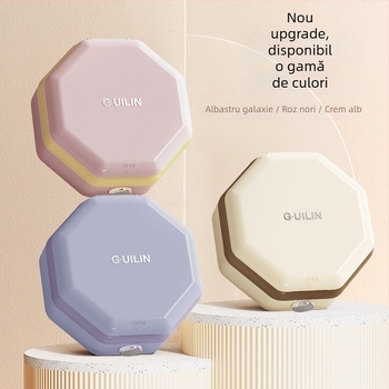 Cutie de cusut — ABS, formă octagonală, seria Kit de cusut, 120 bucăți în cutie, stil pastoral / simplu / lux ușor