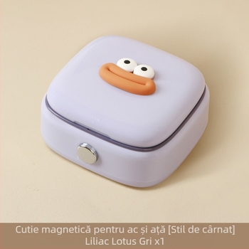 Cutie portabilă pentru ace, ABS, cutie de 120 de bucăți, Seria Cute, Stil: INS minimalist/European/Japonez
