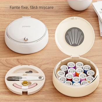 Kit magnetic de cusut cu unelte de mână pentru uz casnic, cutie de cusut portabil