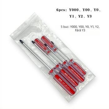 Set de șurubelnițe în formă Y, oțel CR-V crom-vanadiu, izolat și magnetic