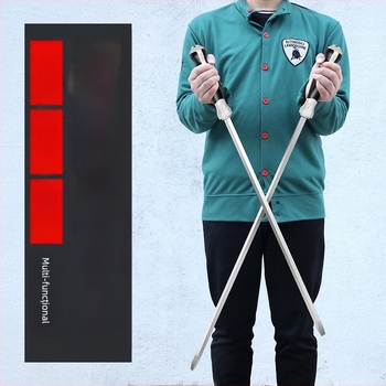 Șurubelniță industrială cu tijă lungă, 1000 mm, oțel Cr-V, neizolată, fără magnet, 1,21 kg, utilizare multiplă