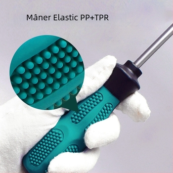 Set magnetic de șurubelnițe cu cap cruce, din oțel carbon, 10 piese