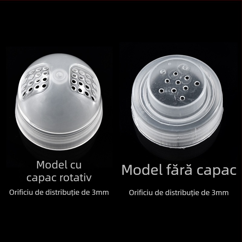Bai Meidi recipient din plastic pentru condimente – pentru pulberi solide, origine Chaozhou, stil modern