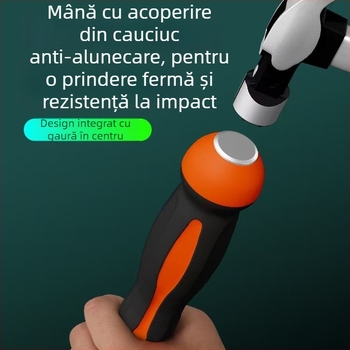 Șurubelniță cu cap plat, oțel carbon, mâner TPR, fără izolație, ne-magnetic, greutate 1, tip cap șurub: plat