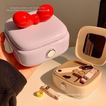 Set cutie de cusut cu unelte pentru cusut manual, portabil, pentru uz casnic, ideal pentru cămine studențești