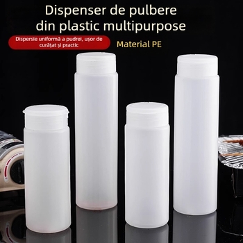 Yanda sticlă pulverizator din plastic – condimente solide (chimen, susan), pentru barbecu comercial, calitate de primă clasă, 2024