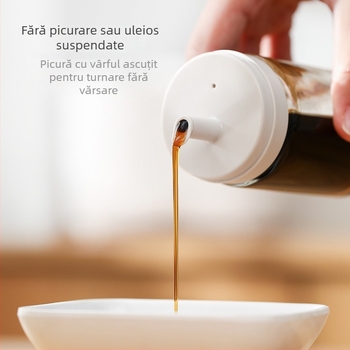 FaSoLa recipient de ulei din sticlă, deschidere și închidere automată, stil modern minimalist