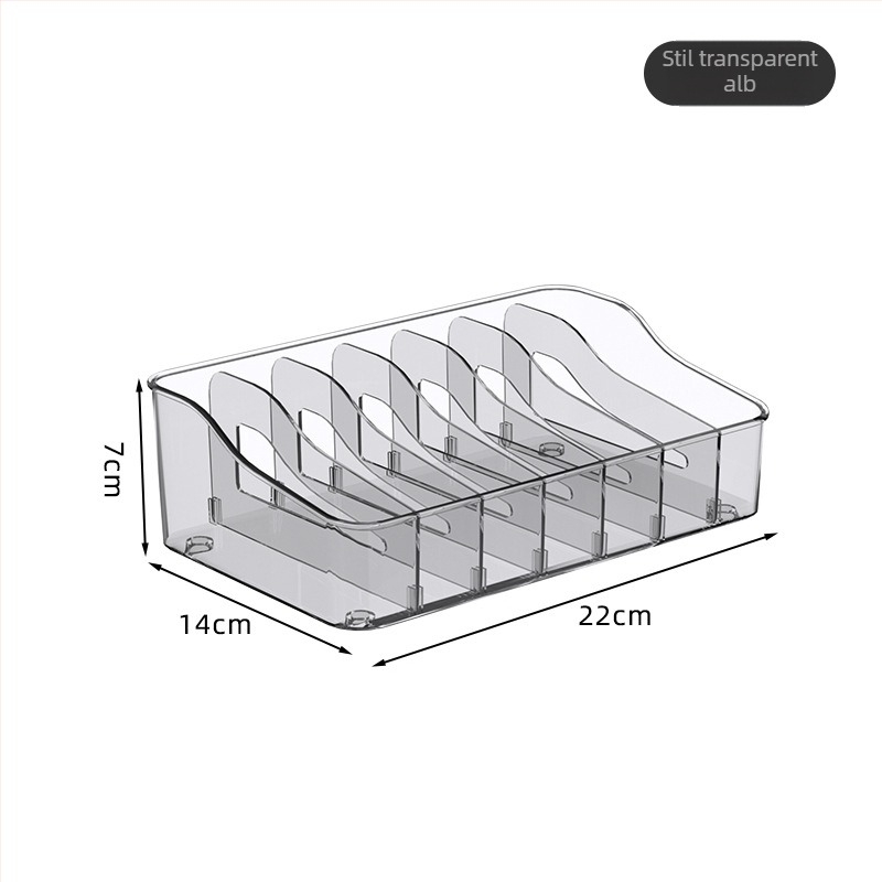 Organizator din plastic pentru borcane de condimente pe blat, cu compartimente multiple pentru condimente solide, stil modern minimalist, calitate premium