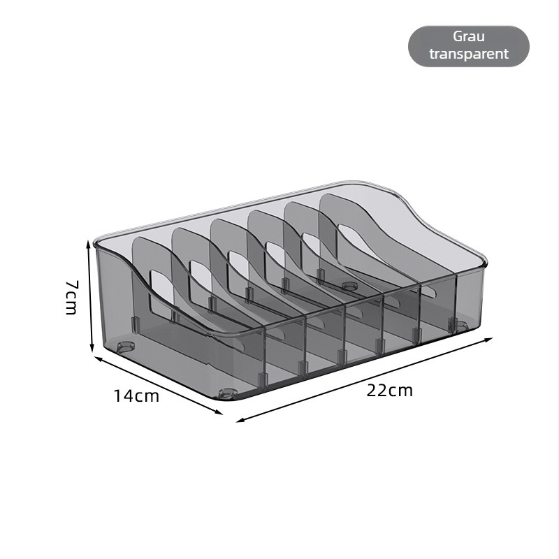 Organizator din plastic pentru borcane de condimente pe blat, cu compartimente multiple pentru condimente solide, stil modern minimalist, calitate premium