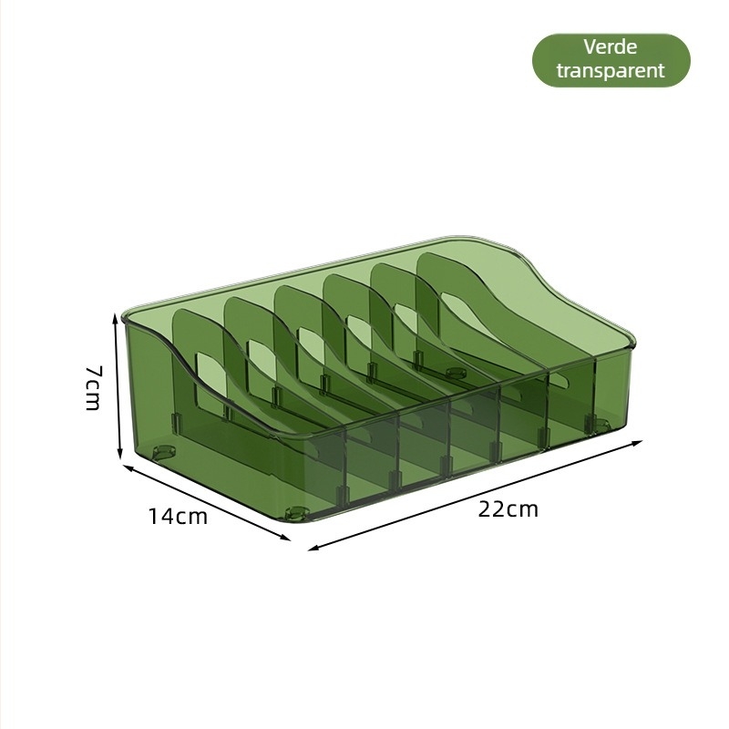 Organizator din plastic pentru borcane de condimente pe blat, cu compartimente multiple pentru condimente solide, stil modern minimalist, calitate premium