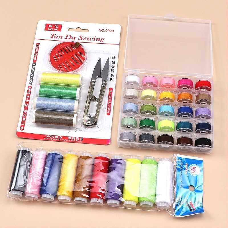 Cutie de cusut Taixinlong cu capacitate mare, set de ace și ață, personalizabilă, stil simplu
