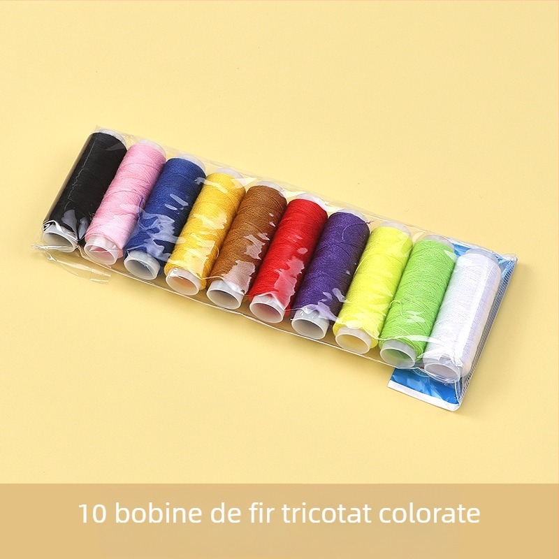 Cutie de cusut Taixinlong cu capacitate mare, set de ace și ață, personalizabilă, stil simplu