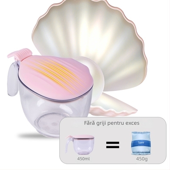 AIVEMA Casetă magnetică pentru condimente cu linguriță, din plastic, stil modern