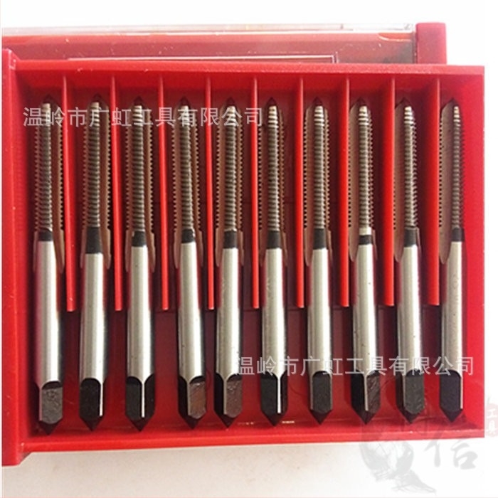 Tap pentru mașină M3–M20, serie H2, canal drept, oțel rapid de obiective, standard metric