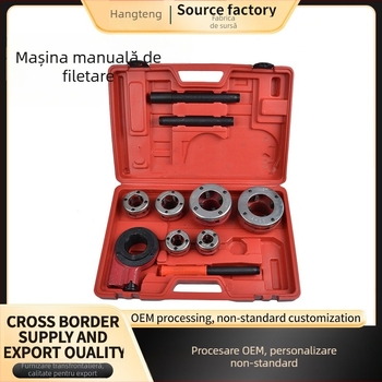 Aotuo Unealtă ușoară pentru filetarea țevilor cu set Tap și Die — filetare manuală pentru țevi din oțel zincat