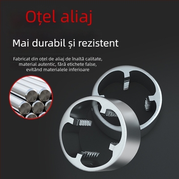 Set de matrițe pentru filetarea țevilor din plastic, pentru uz casnic, set de chei manual PVC