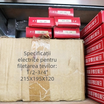 Cap de matriță electric pentru filetarea țevilor | Golden Arrow | model 1-2 | filet gros