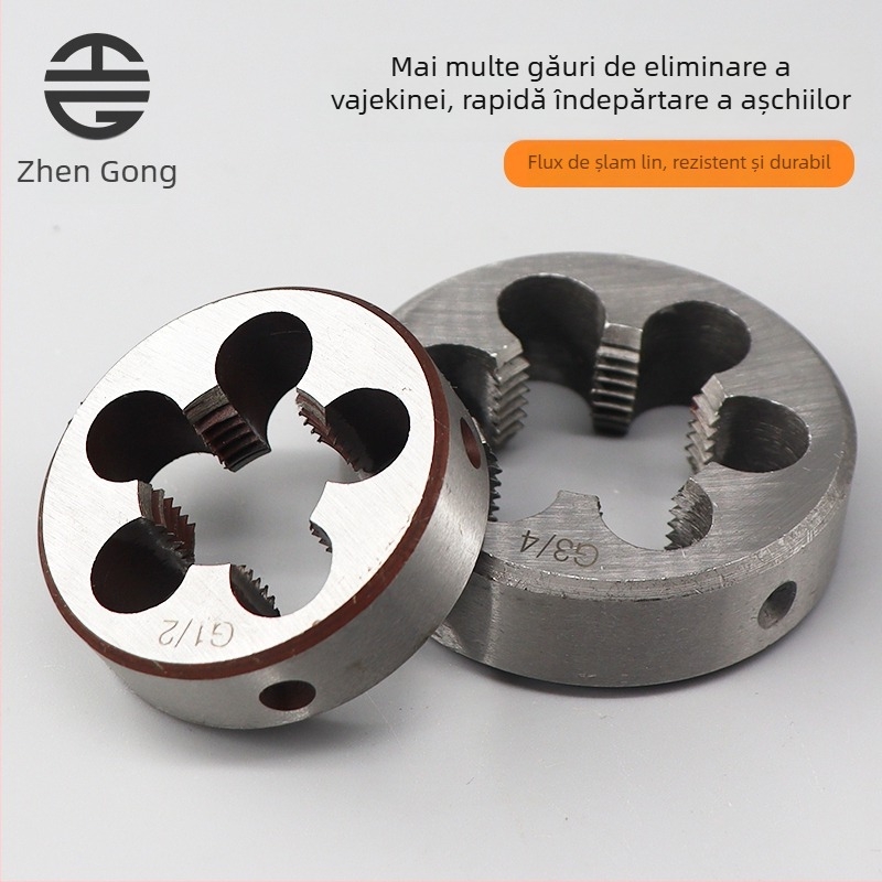 Set de filetare pentru țevi G – set de unelte circulare pentru filetare externă a conductelor de apă