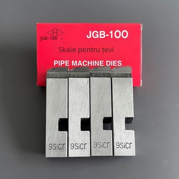 Set electric de filetare cu matrițe din oțel aliat 9SiCr, unelte de filetare tip 100