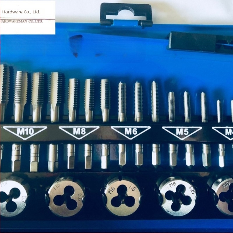 Jin Ruda set de 32 piese pentru filetare – unelte manuale