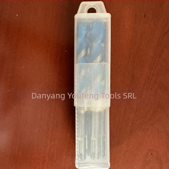 YOUFENG TOOLS Burghie SDS Plus cu tijă rotundă, vârfuri încrucișate, set de 7 buc., pentru găurire