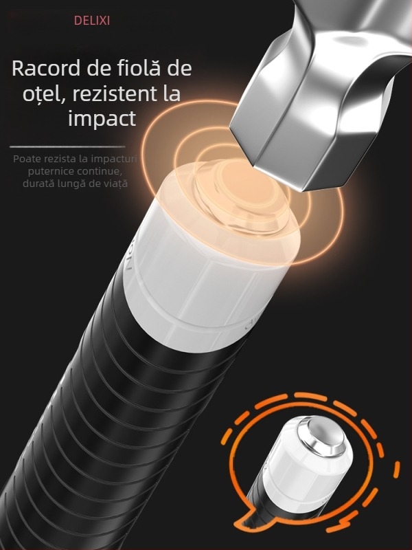 șurubelniță Phillips cu corp din plastic, mâner din oțel crom-vanadiu, cap cruce