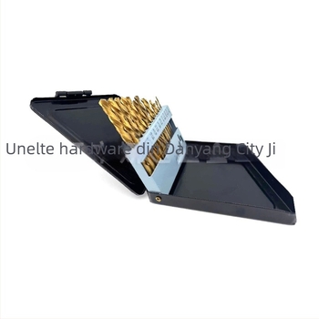 Set de 13 bucăți burghie spirală din carbură de tungsten – tijă dreaptă