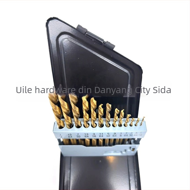 Set de 13 bucăți burghie spirală din carbură de tungsten – tijă dreaptă