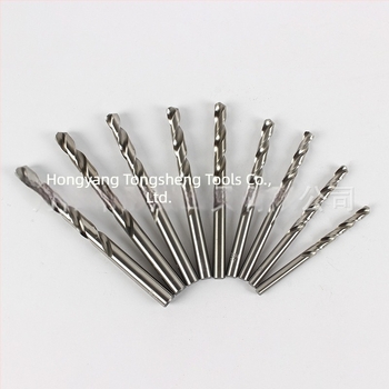 Set burghiu spiral cu tijă dreaptă, 19 buc., 4341 oțel rapid, cutie din plastic