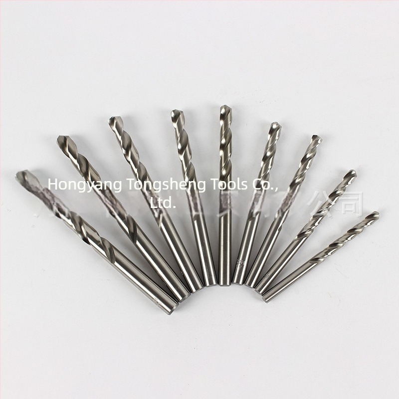 Set burghiu spiral cu tijă dreaptă, 19 buc., 4341 oțel rapid, cutie din plastic