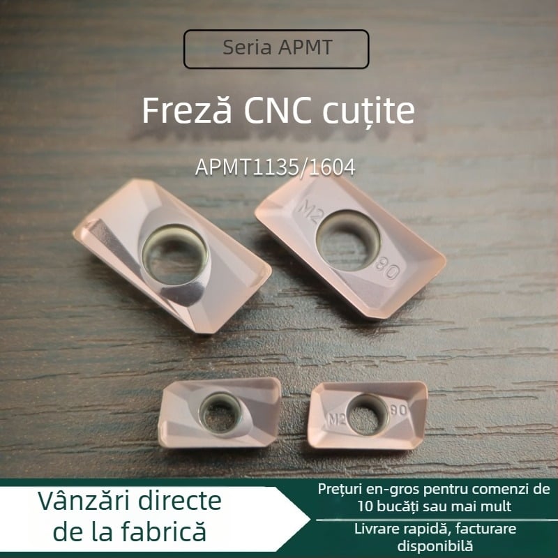 Rhinestones Inserții din carbură pentru frezare, seria APMT