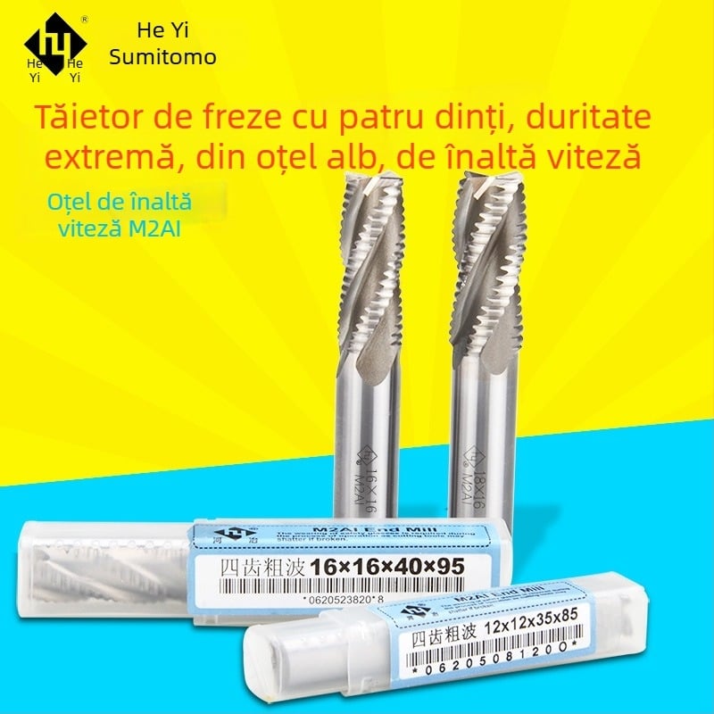 Freză CNC Heye cu margine ondulată și patru palete pentru măcinarea porumbului