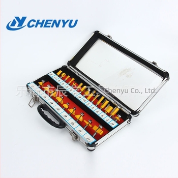 Freză de tâmplă, carburi cimentate, diametrul 6 mm, lungimea lamei 22 mm, design cu 2 canale