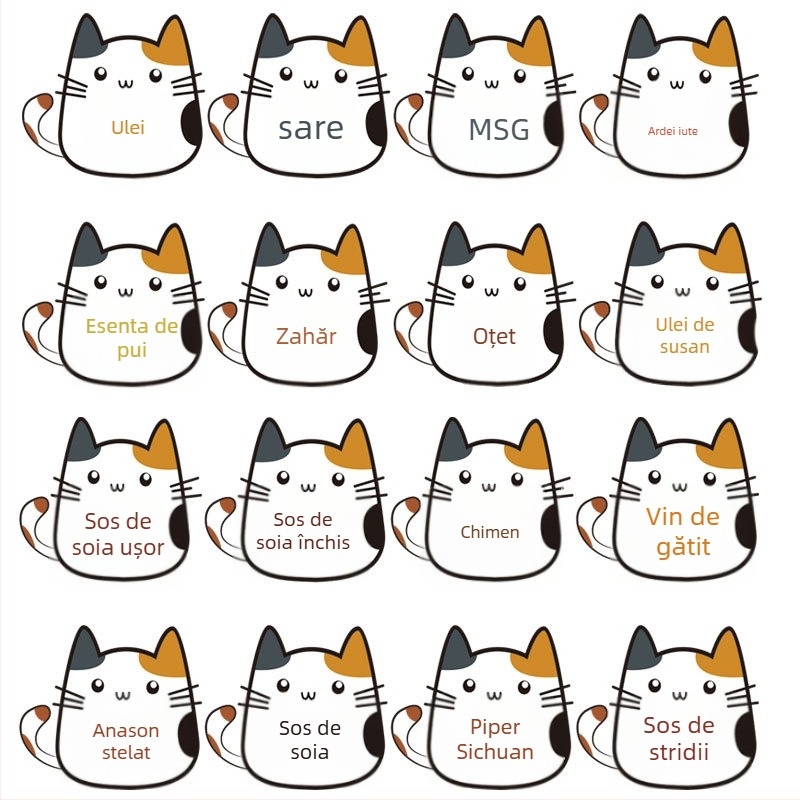 Sticlă de ulei din sticlă și solniță cu linguriță, capac flip-top, rezistentă la căldură, set de depozitare a condimentelor pentru bucătărie