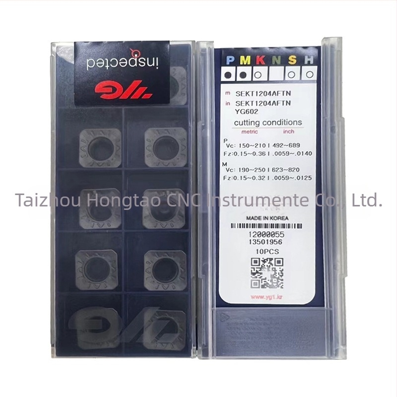 APKT100308PDTR YG602 insert CNC pentru frezare – cap de așchiere din aliaj