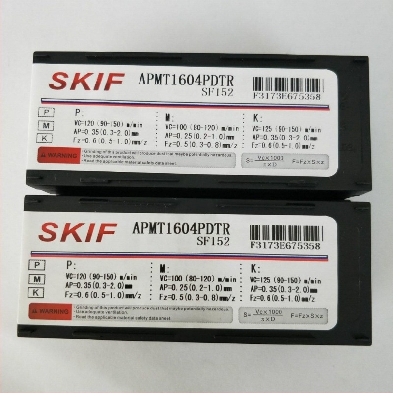 SKIF APMT1604 Inserții CNC din Carburi pentru Frezat