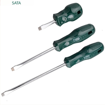 Șurubelniță plată seria A, magnetizată, din oțel crom-vanadiu, fără izolație, greutate 300 g