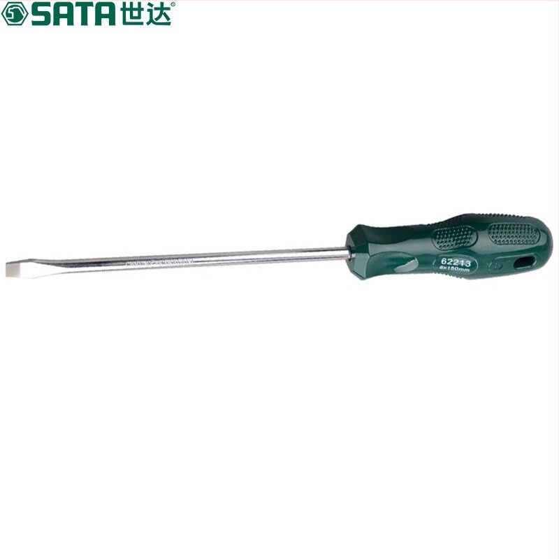 Șurubelniță plată seria A, magnetizată, din oțel crom-vanadiu, fără izolație, greutate 300 g