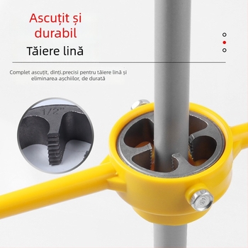 Maib set de 6 piese pentru filetare conducte de apă din plastic, unealtă PPR