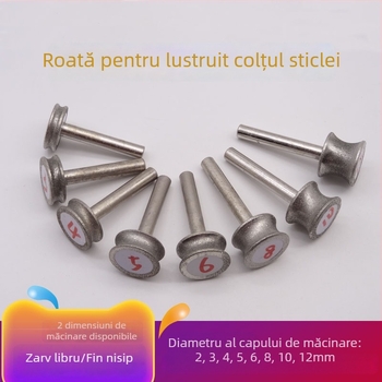 Cap de frezare pentru margine – Carver, Roată inel circulară, Concav, Carborund electroplatinat