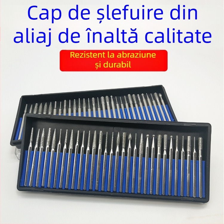 Cap cilindric de șlefuire din diamant; granulație A; pentru prelucrarea jadului, rotunjirea colțurilor și canelarea