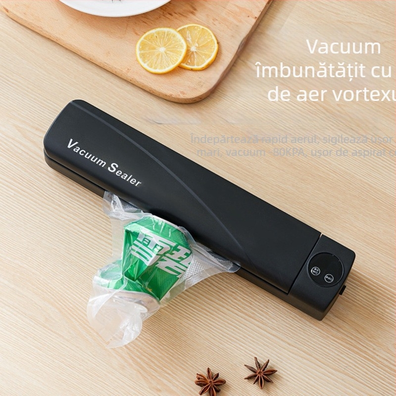 Mașină de vidat alimente, model fkj123, sigilare