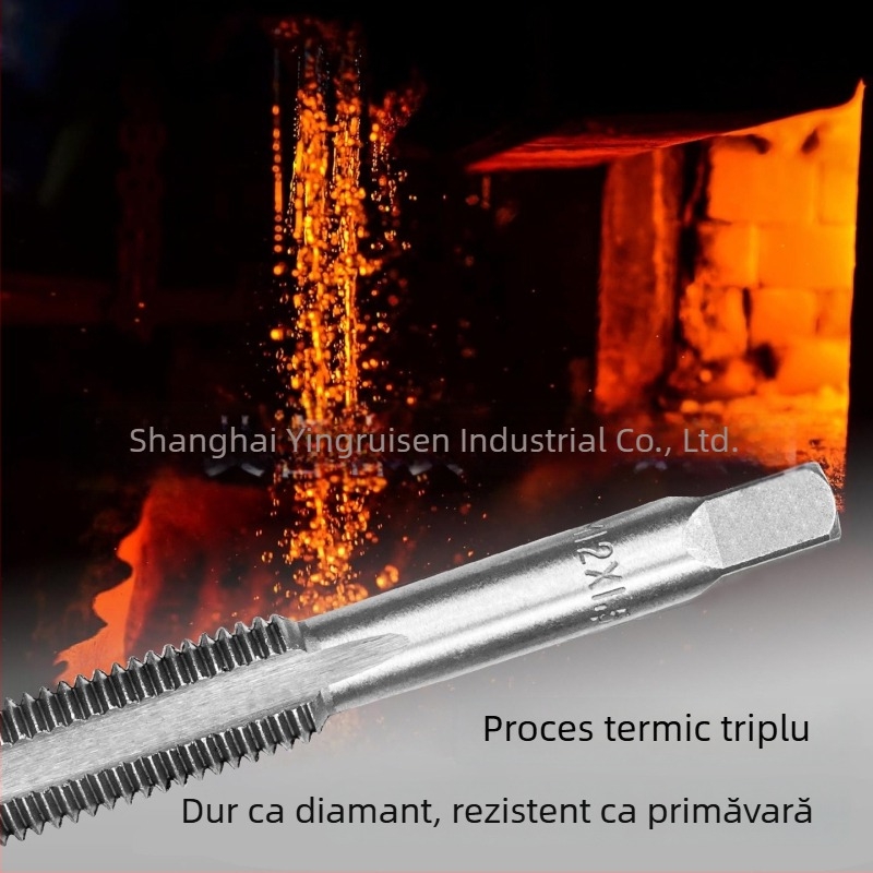 Set TAP și DIE din oțel de rulment pentru filetare