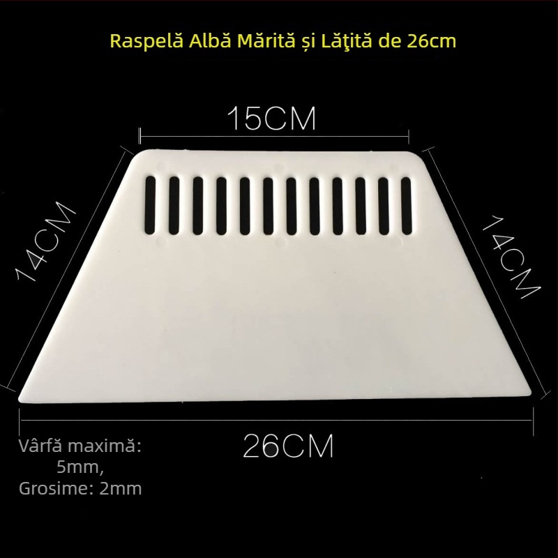 Racletă pentru tapet și vopsea – Model 260, Construcție întărită, Plastic de înaltă calitate, Brand LS, Utilizări: tapet și vopsea