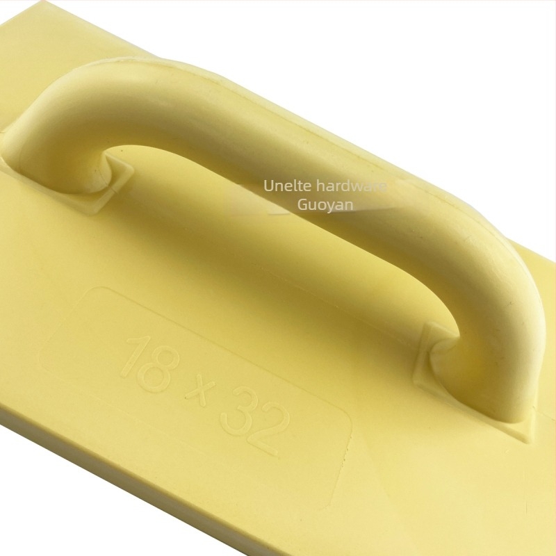 Cuțit de zidărie cu placă PU pentru mortar pe pereți, instrument de construcții