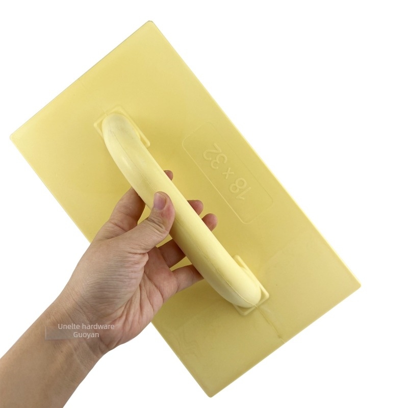 Cuțit de zidărie cu placă PU pentru mortar pe pereți, instrument de construcții