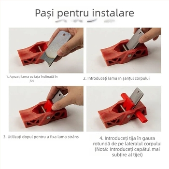 Rindea manuală pentru tâmplărie cu colț rotund, unghi interior și margine concavă