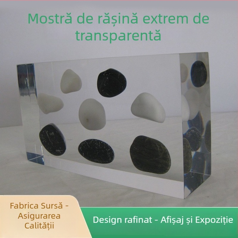Ornament din rășină — Formă geometrică, Stil modern minimalist, Procesare personalizată, Brand Hong Sheng Crafts