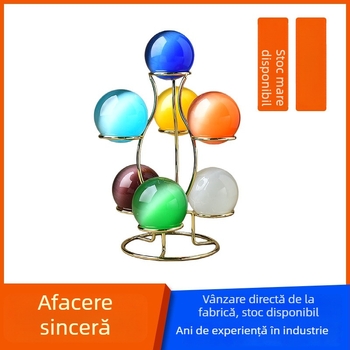 Glob de cristal cu bază metalică din aliaj, Yingye, personalizare disponibilă, cadou pentru zile de naștere și absolvire