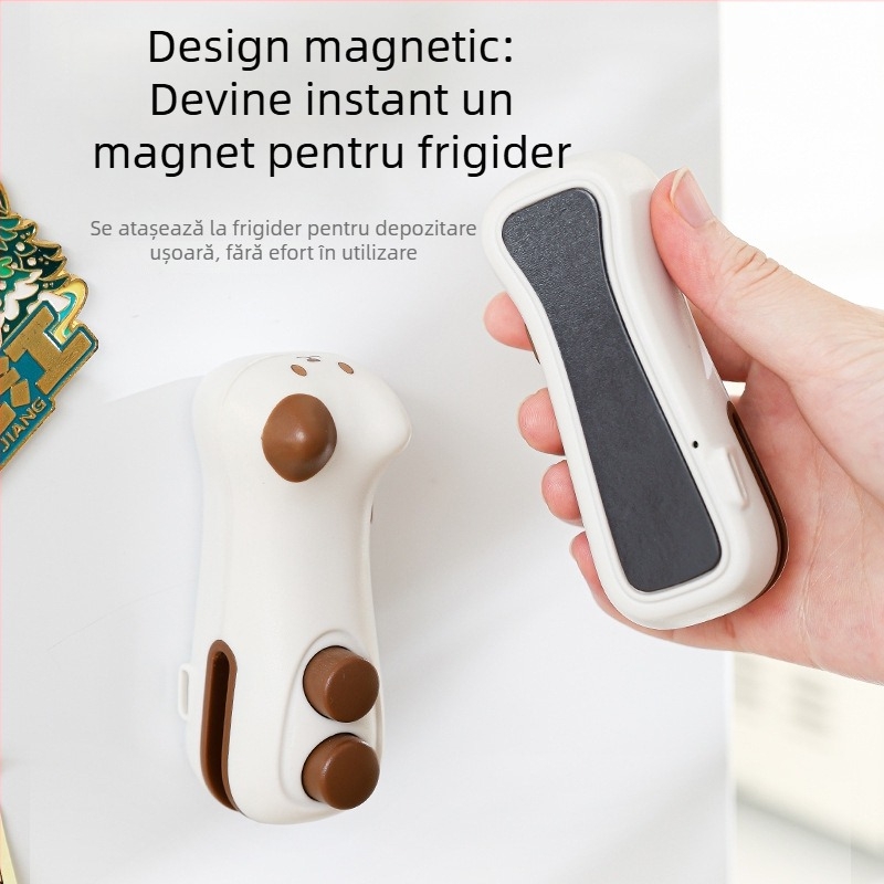 Clips de sigilare Taketani – sigilator de alimente cu mână, stil jacquard animal, lansare 2025